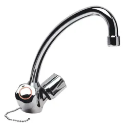 Смесител Vidima за кухня стоящ, двуръкохватков, 2х3/8, Iskar B1834AA