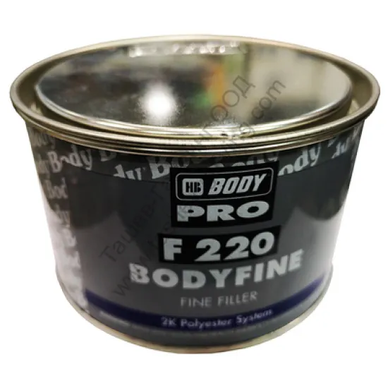 Кит Body полиестерен за автомобили 1 кг, бял, F220 Bodyfine