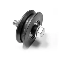 Ролка Vasby за плъзгащи се врати с долен монтаж с болт и лагер ф 50x17 мм Ролка Vasby за плъзгащи се врати с долен монтаж с болт и лагер ф 50x17 мм