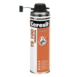 Препарат Henkel за почистване на полиуретанова пяна 0.5 л, Ceresit TS 100 Препарат Henkel за почистване на полиуретанова пяна 0.5 л, Ceresit TS 100