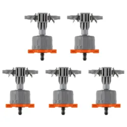 Капкообразувател Gardena регулируем за вграждане с изравняване на налягането 1-8 л/ч, 5 бр., 3/16 Капкообразувател Gardena регулируем за вграждане с изравняване на налягането 1-8 л/ч, 5 бр., 3/16