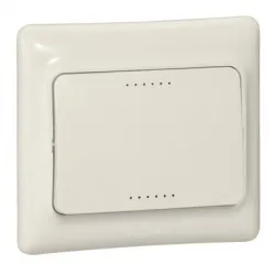 Ключ Legrand електрически интериорен скрит монтаж, сх. 1, 10 A, крем, Kaptika