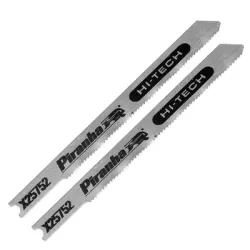 Нож Black & Decker за прободен трион - зеге за метал 63/80 мм, 2 бр., U-захват, праволинейно, 23-17 TPI, Piranha