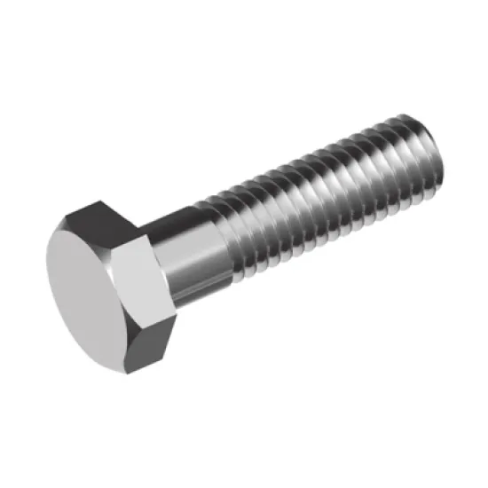 Болт K&J Fastener с шестостенна глава частична резба M18x100 мм, 2.5 мм, 8.8, DIN 931