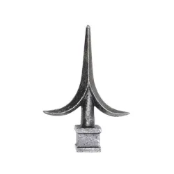 Връх alWayService декоративен за ограда от ковано желязо 16x16 мм, 91x131 мм