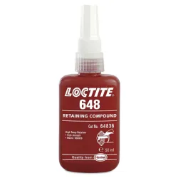 Лепило Henkel за метални детайли анаеробно високотемпературно 50 мл, Loctite 648 Лепило Henkel за метални детайли анаеробно високотемпературно 50 мл, Loctite 648