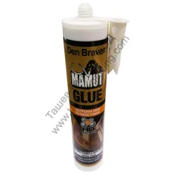 Лепило Den Braven универсално монтажно полимерно 290 г, бяло, Mamut Glue High Tack Лепило Den Braven универсално монтажно полимерно 290 г, бяло, Mamut Glue High Tack