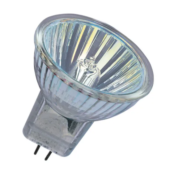 Лампа / крушка Osram халогенна тип луна 50 W, 12 V, GU5.3, 2950 K, тип луна, Decostar 51S Standard