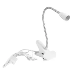 Лампа Vivalux настолна  35 W, 230 V, GU10, 30 мм, бяла, Clamp