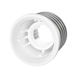 Преход Vivalux за фасунга  230 V, E27 към Е14, max 1x40 W, ф 28 мм, 24 мм, бял