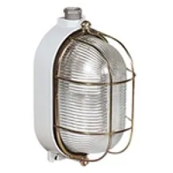 Лампа Palazzoli промишлена тип плафониера с взривозащитено тяло 28 W, 230 V, E27, 226 мм, Rino-ex