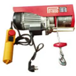 Лебедка Hu-Lift Equipment електрическа 0.1/0.2 т, 500 W, 18/9 м, 3 мм, MB200 Лебедка Hu-Lift Equipment електрическа 0.1/0.2 т, 500 W, 18/9 м, 3 мм, MB200