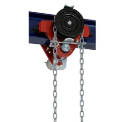 Плъзгач Brano релсов с верижен подемник 1.6 т, 3 м, Z420-A