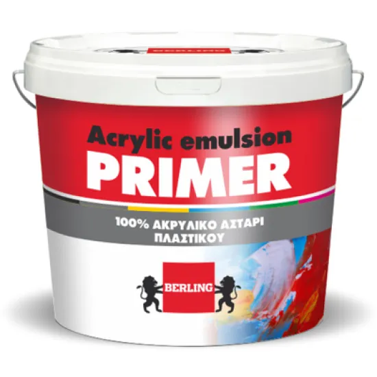 Грунд Berling за бои и мазилки  0.75 л, прозрачен, Acrylic Emulsion Primer