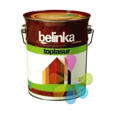 Лак Belinka алкиден лазурен 2.5 л, дъб, Toplasur UV Plus №15