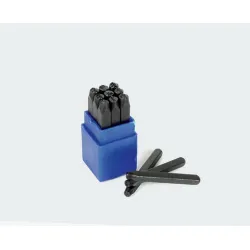 Цифри Mannesmann за ръчно набиване комплект 9 бр., 5 мм Цифри Mannesmann за ръчно набиване комплект 9 бр., 5 мм