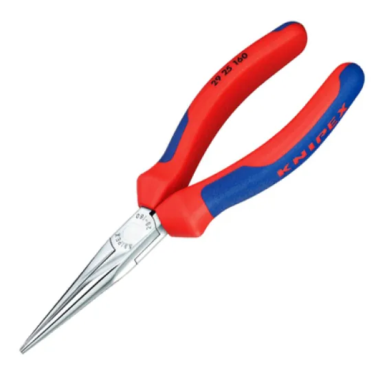 Клещи Knipex телефонни островърхи прави, с изолация 160 мм, 29 25 160