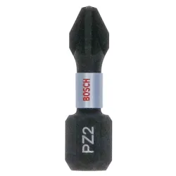Накрайник бит Bosch PZ Pozidriv кръстат PZ 2, 1/4, 25 мм, Impact Control Накрайник бит Bosch PZ Pozidriv кръстат PZ 2, 1/4, 25 мм, Impact Control
