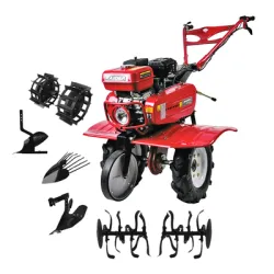 Мотофреза Raider бензинова 5.2 kW, 7 к.с., 208 см3, 1000 мм, RD-T03 Мотофреза Raider бензинова 5.2 kW, 7 к.с., 208 см3, 1000 мм, RD-T03