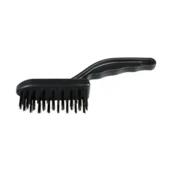 Четка Spokar ръчна от стоманена тел с пластмасова дръжка 4 реда, 210 мм Четка Spokar ръчна от стоманена тел с пластмасова дръжка 4 реда, 210 мм