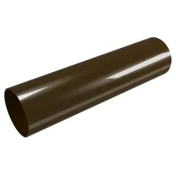 Тръба Devorex водосточна ф 80 мм, 3 м, кафява, PVC, Classic 120 Тръба Devorex водосточна ф 80 мм, 3 м, кафява, PVC, Classic 120