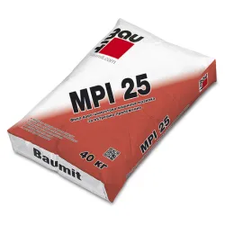 Мазилка Baumit варо-циментова  25 кг, сива, MPI 25