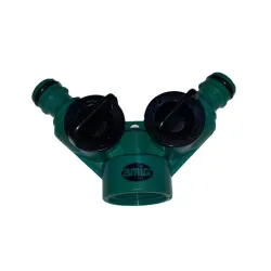 Разклонител Amig за маркуч бърза връзка-женска резба пластмасов 3/4, 2070