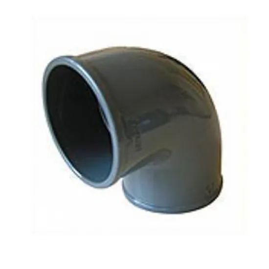 Коляно PVC за лепене ф 110 мм, 90 °, 16 bar