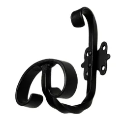 Закачалка Amig за дрехи  120х80 мм, черна мат, 101