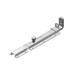 Сюрме Nova-Ferr за входна врата поцинковано за катинар 135x57 мм