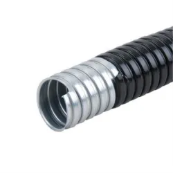 Тръба Mutlusan Plastik електроизолационна за защита на проводници метална гофрирана, с изолация ф 26 мм