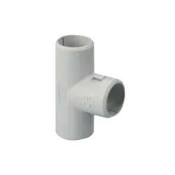 Тройник Gaestopas разглобяем за тръби за защита на проводници ф 16 мм, сив Тройник Gaestopas разглобяем за тръби за защита на проводници ф 16 мм, сив