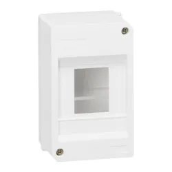 Табло Legrand апартаментно открит монтаж 4 модула, 140x65x65 мм, бяло