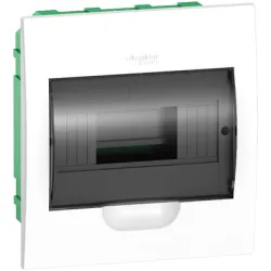 Табло Schneider Electric апартаментно за скрит монтаж 8 модула, 208х222х92 мм, бяло/опушена врата, Easy 9 Табло Schneider Electric апартаментно за скрит монтаж 8 модула, 208х222х92 мм, бяло/опушена врата, Easy 9