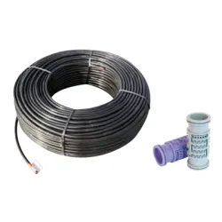 Маркуч Palaplast за захранване на система за капково напояване 16 мм, нагнетателен, 4 bar, PE ниска плътност, черен, Paladrip