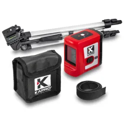 Нивелир Kapro лазерен линеен с 2 лъча 20 м, 0.3 мм/м, 862 Prolaser
