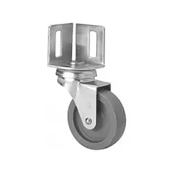 Колело Alex мебелно завиващо с планка полипропиленово с полипропиленов бандаж 40 мм, 22 кг, B-BP 3-0009