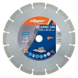 Диск Norton диамантен за сухо и мокро рязане универсален 180x22.23x2.2 мм, 7 мм, Classic Uni