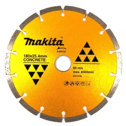 Диск Makita диамантен за сухо рязане на тухли, бетон и керемиди 180x25.4x1.3 мм, 7 мм