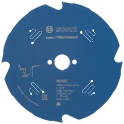 Диск Bosch метален HM за рязане на фиброцимент 160x20x2.2 мм, 4 z, Expert for Fibre Cement