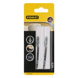 Нож Stanley за прободен трион - зеге за дърво, шперплат, талашит, фазер 50/76 мм, 2 бр., T-захват, криволинейно, STA23042 Нож Stanley за прободен трион - зеге за дърво, шперплат, талашит, фазер 50/76 мм, 2 бр., T-захват, криволинейно, STA23042