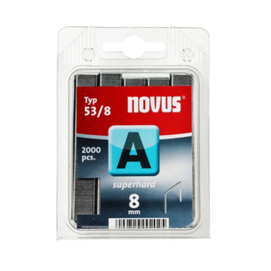 Скоби Novus за такери  11.3х0.75х8 мм, 2000 бр., Type A53