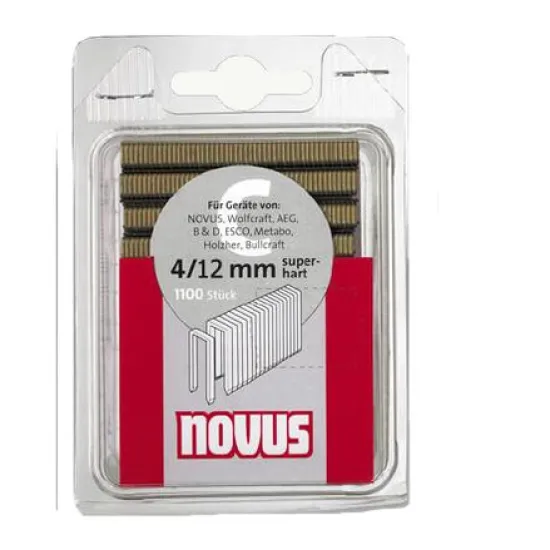 Скоби Novus за такери  6.1х1.1x18 мм, 1100 бр., Type C4