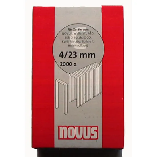 Скоби Novus за такери  6.1х1.1x28 мм, 2000 бр., Type C4