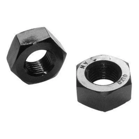 Гайка K&J Fastener метрична резба черна М12x10 мм, 1.5 мм, 10.0, DIN 934