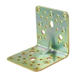 Планка Amig ъглова усилена двойно оребрена 103х103x100х3 мм, 90 °, 303 Планка Amig ъглова усилена двойно оребрена 103х103x100х3 мм, 90 °, 303