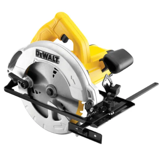 Циркуляр DeWALT ръчен електрически ф 184 мм, 1350 W, 5500 об./мин, DWE560К