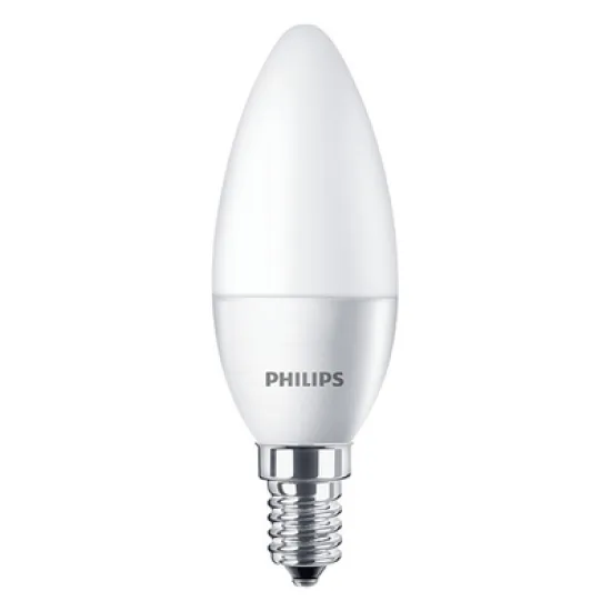 LED крушка Philips  5.5 W, 230 V, E14, 2700 K, CorePro LED candle