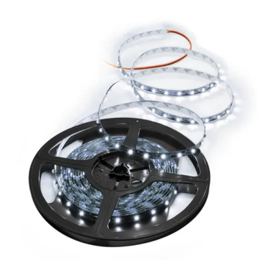 Лента Vivalux LED влагозащитена 4.8 W, 12 V, 6400 K, 210 lm, 5000 мм, студено бяла, Orlo LED Лента Vivalux LED влагозащитена 4.8 W, 12 V, 6400 K, 210 lm, 5000 мм, студено бяла, Orlo LED