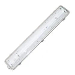 Тяло LB Light влагозащитено за LED пури 2X36 W, 1270 мм, 230 V, 65 IP, G13/Т8, бяло
